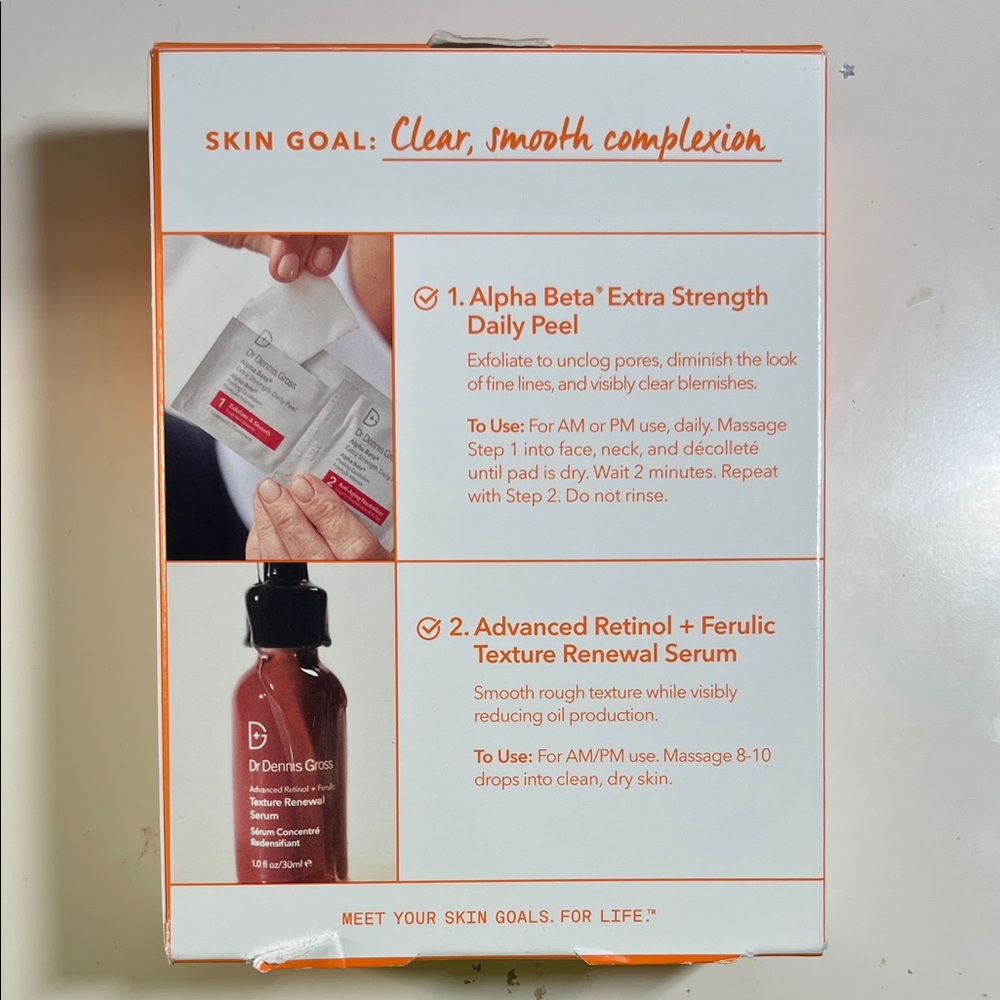 Dr. Dennis Gross In The Clear Texture Renewal Serum & Daily Peel Kit - Picture 2 of 2